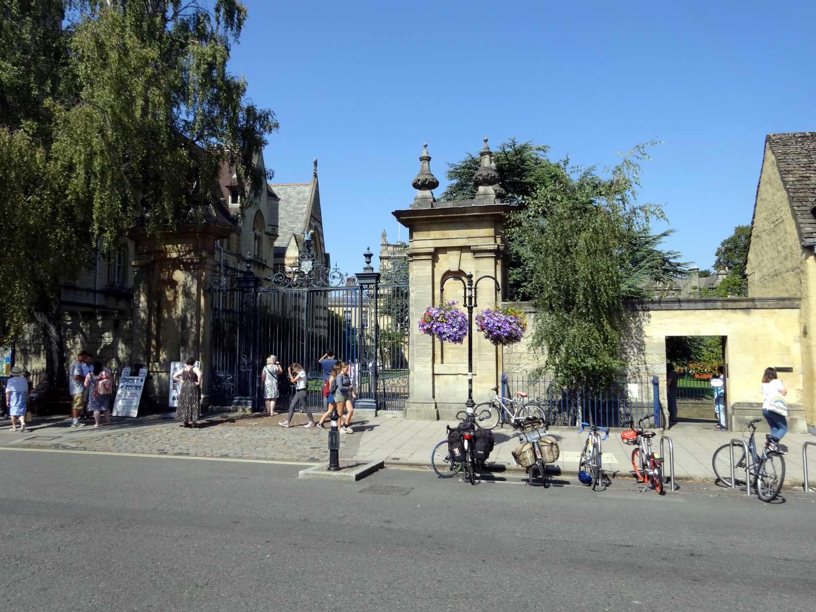 photo of Trinity College's "Blue Gate"